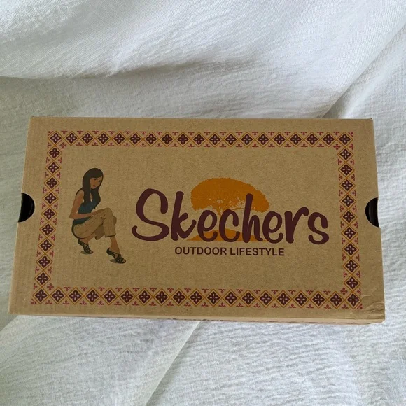 Skechers Reggae Brush Stroke Sandals Size 8 - Picture 9 of 11